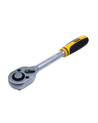 Тріскачка 1/2" на 45 зубів MASTERTOOL, пряма 250мм (78-0143)