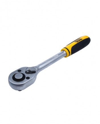Тріскачка 1/2" на 45 зубів MASTERTOOL, пряма 250мм (78-0143)