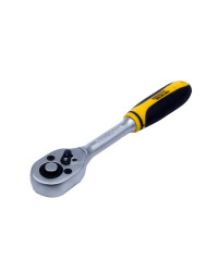 Тріскачка 1/4" на 45 зубів MASTERTOOL, пряма 150мм (78-0103)