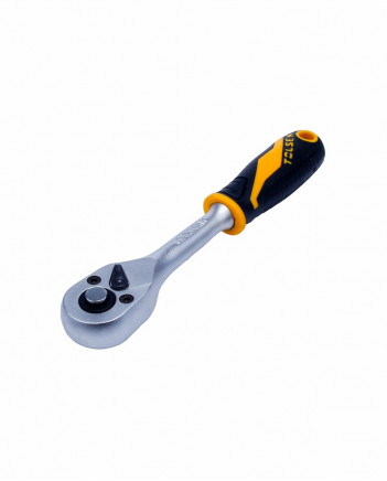 Тріскачка 1/4" на 72 зуби TOLSEN "Profi", пряма 150мм (15118) Тріскачка 1/4" на 72 зуби TOLSEN "Profi", пряма 150мм (15118)