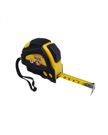 Рулетка магнітна MASTERTOOL, з автостопом 5м х 19мм (61-5019)
