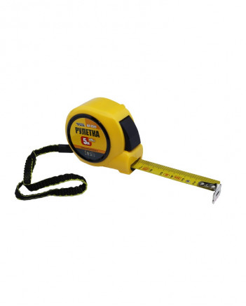 Рулетка MASTERTOOL, з автостопом 5м х 19мм (68-0519) Рулетка MASTERTOOL, з автостопом 5м х 19мм (68-0519)