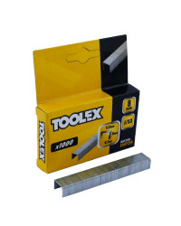 Скоби 8мм для механічного степлера 0.7х11.3мм TOOLEX, 1000шт (88Т308)